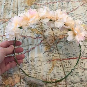 Like new light up flower crown